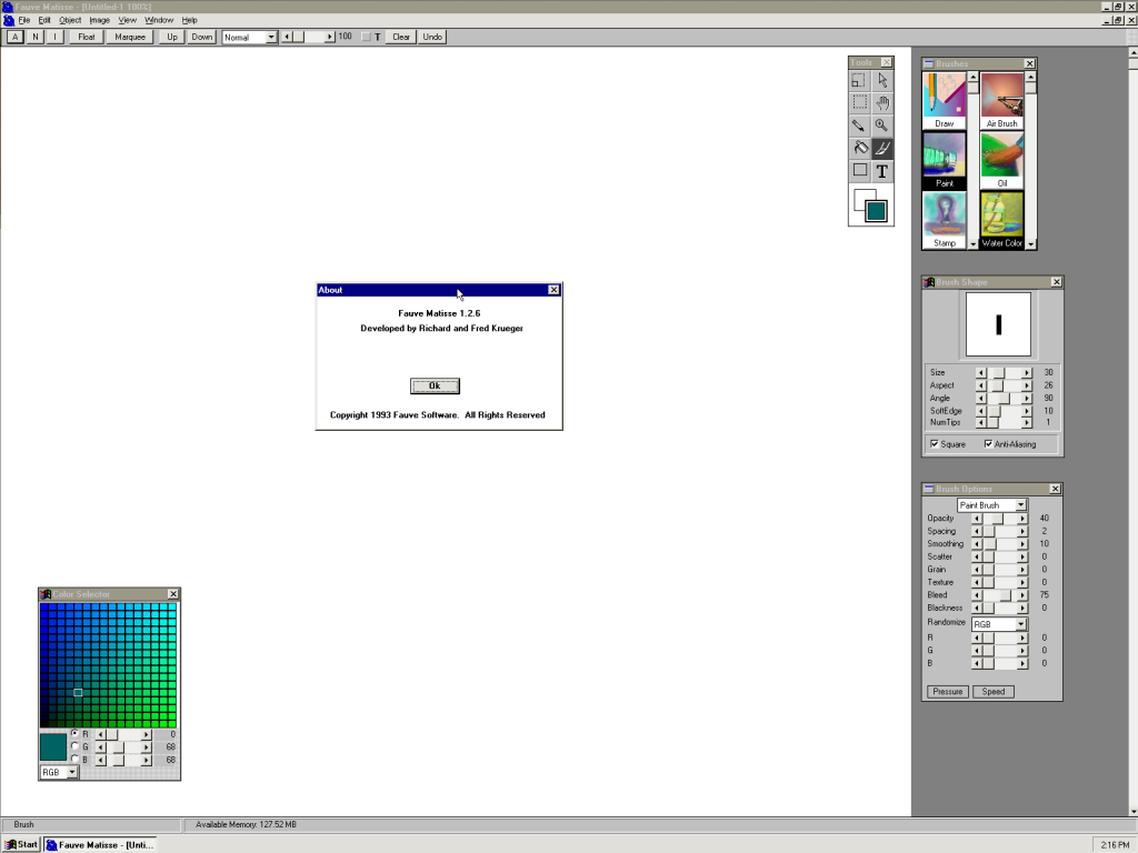 Fauve Matisse 1.2.6 Screenshot